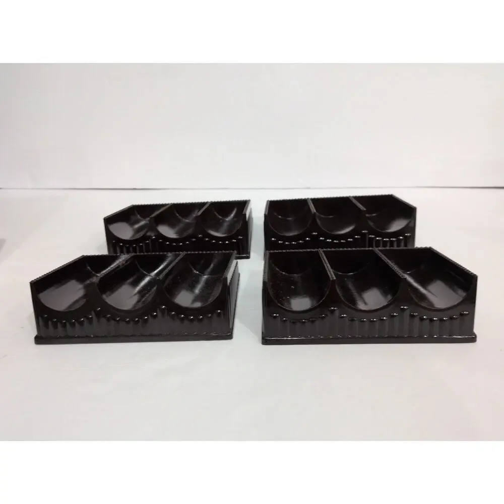 Vintage Gaming Chip Racks Chip-o-Racks Poker 4/Box BAKELITE